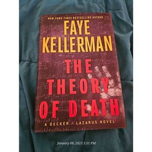 The theory of death by Faye Kellerman morrow books isbn 9780062270214